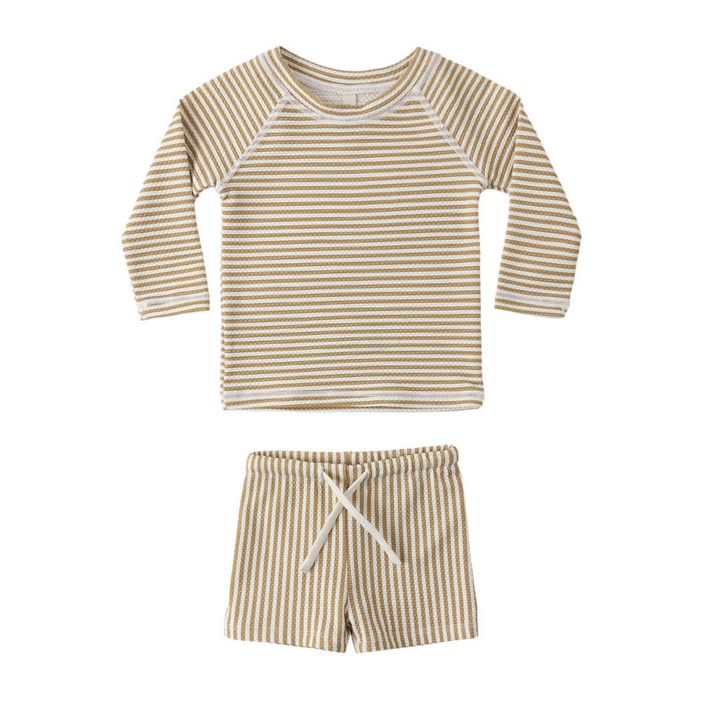 Quincy Mae Honey Finn Rashguard + Short Set