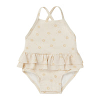 Quincy Mae Suns Ruffled One-Piece Swimsuit