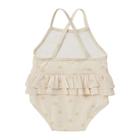 Quincy Mae Suns Ruffled One-Piece Swimsuit