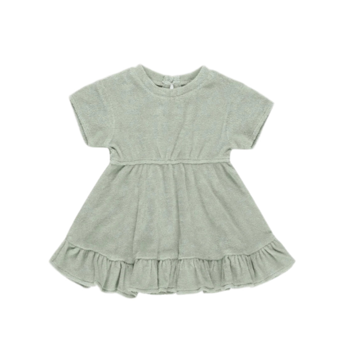 Quincy Mae Sage Terry Dress