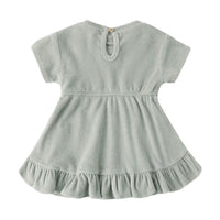 Quincy Mae Sage Terry Dress