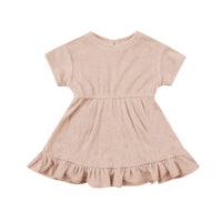 Quincy Mae Blush Terry Dress