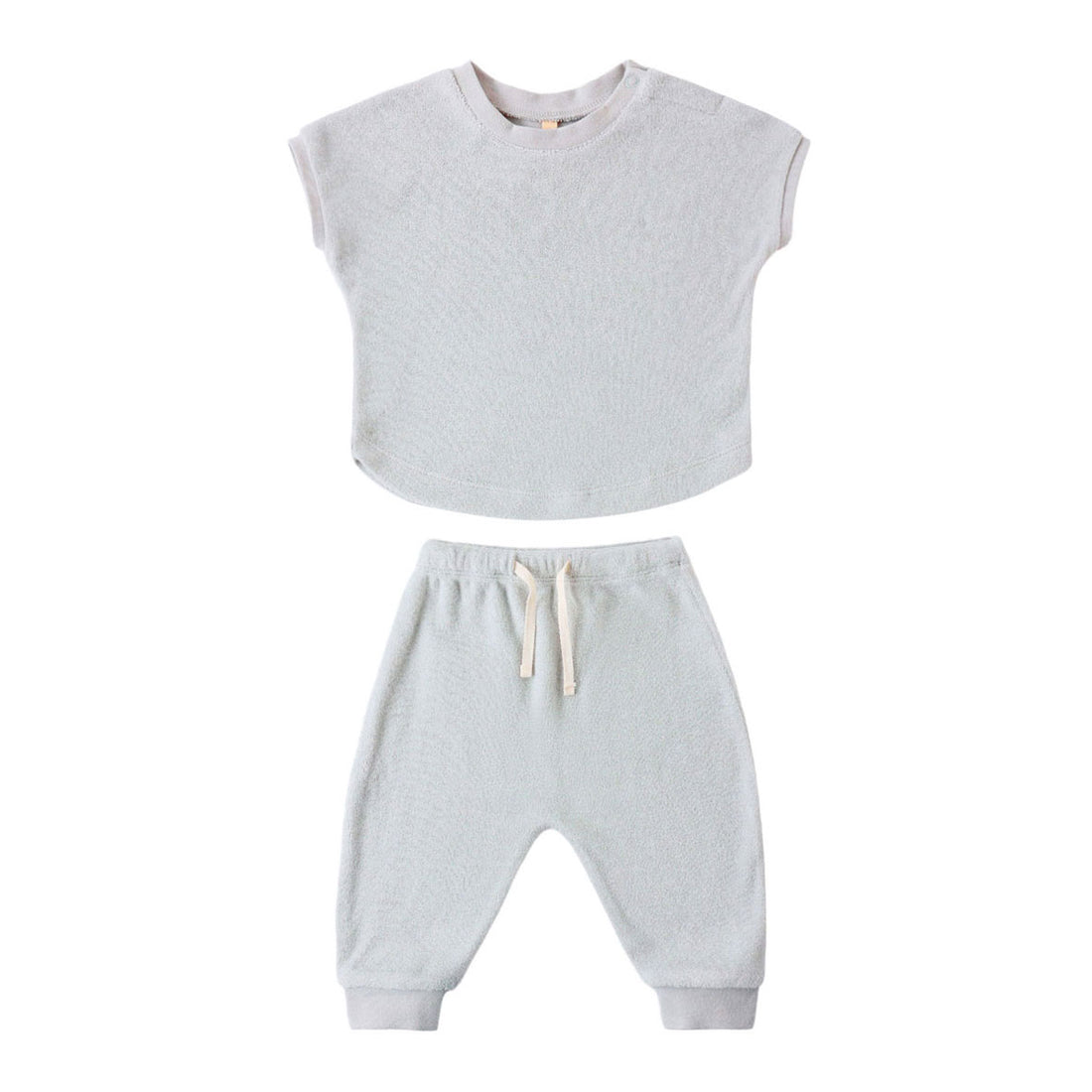 Quincy Mae Sky Terry Tee + Pant Set