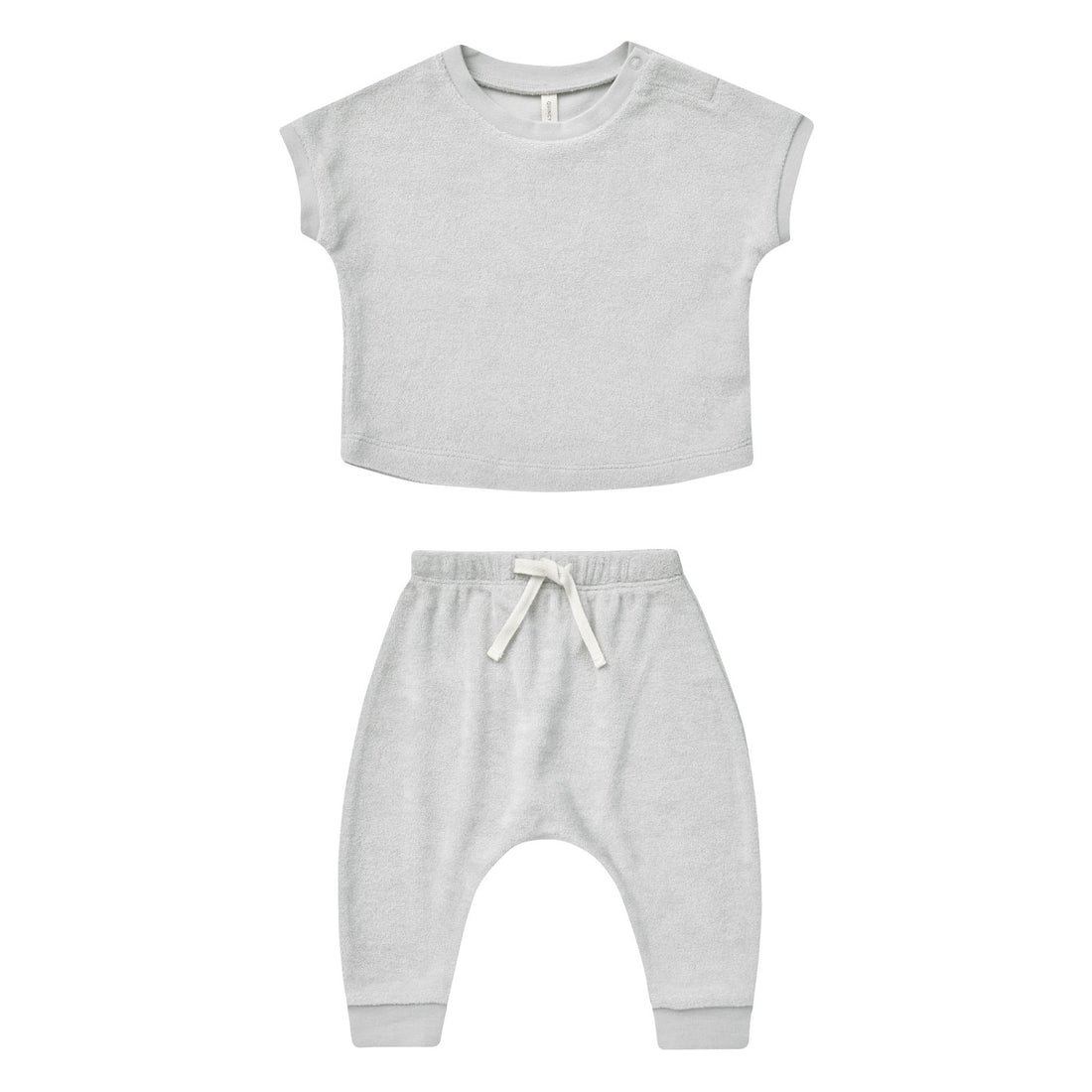 Quincy Mae Cloud Terry Tee + Pant Set