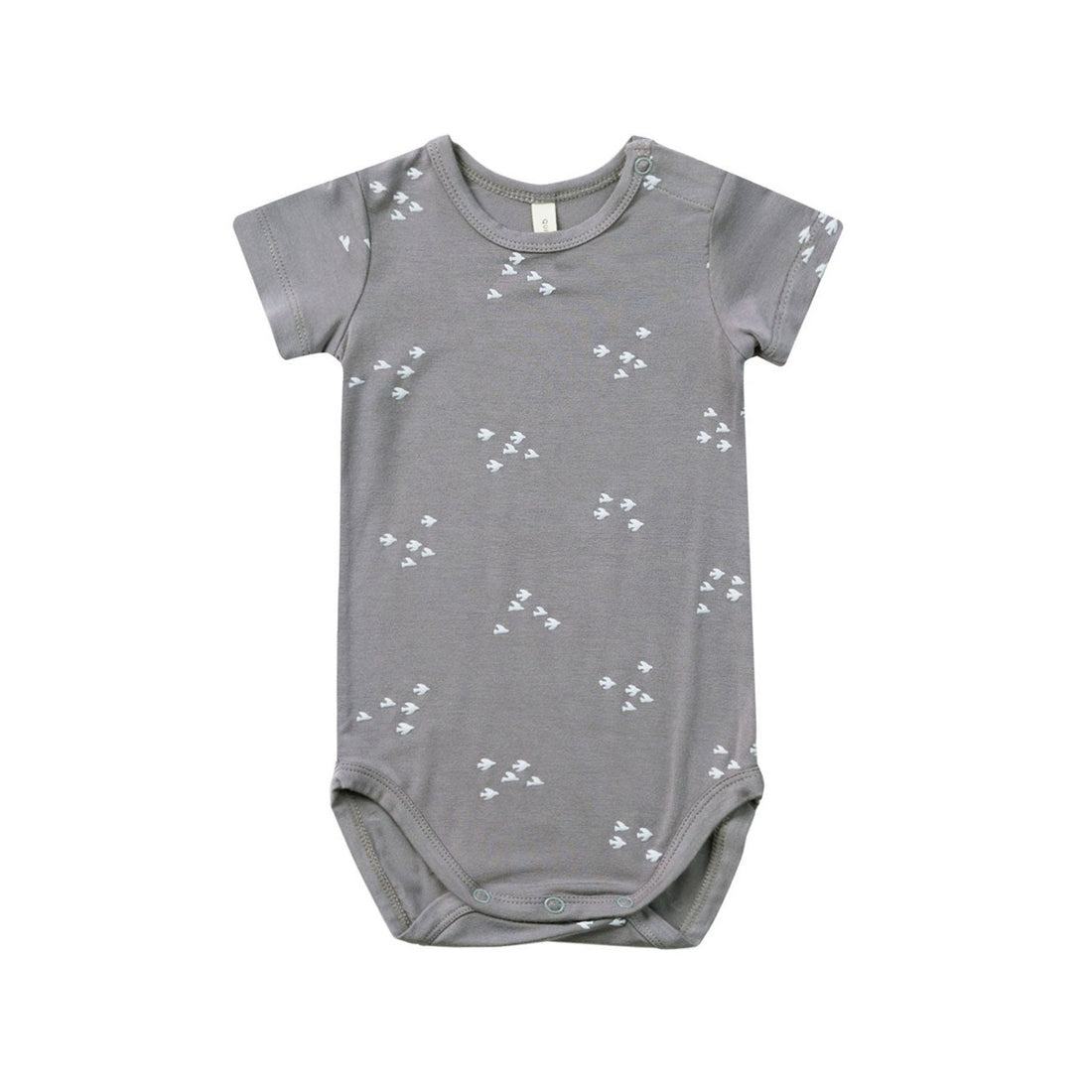 Quincy Mae Flock Bamboo Short Sleeve Bodysuit