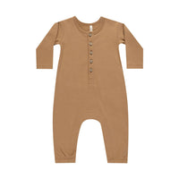 Quincy Mae Golden Long Sleeve Jumpsuit