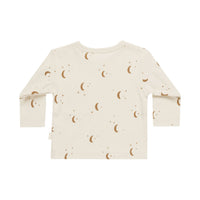 Quincy Mae Moons Long Sleeve Pocket Tee