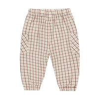Quincy Mae Holiday Check Luca Pant