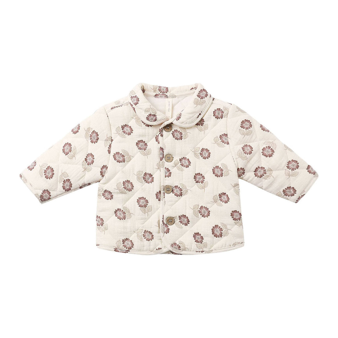 Quincy Mae Fall Floral Quilted Jacket