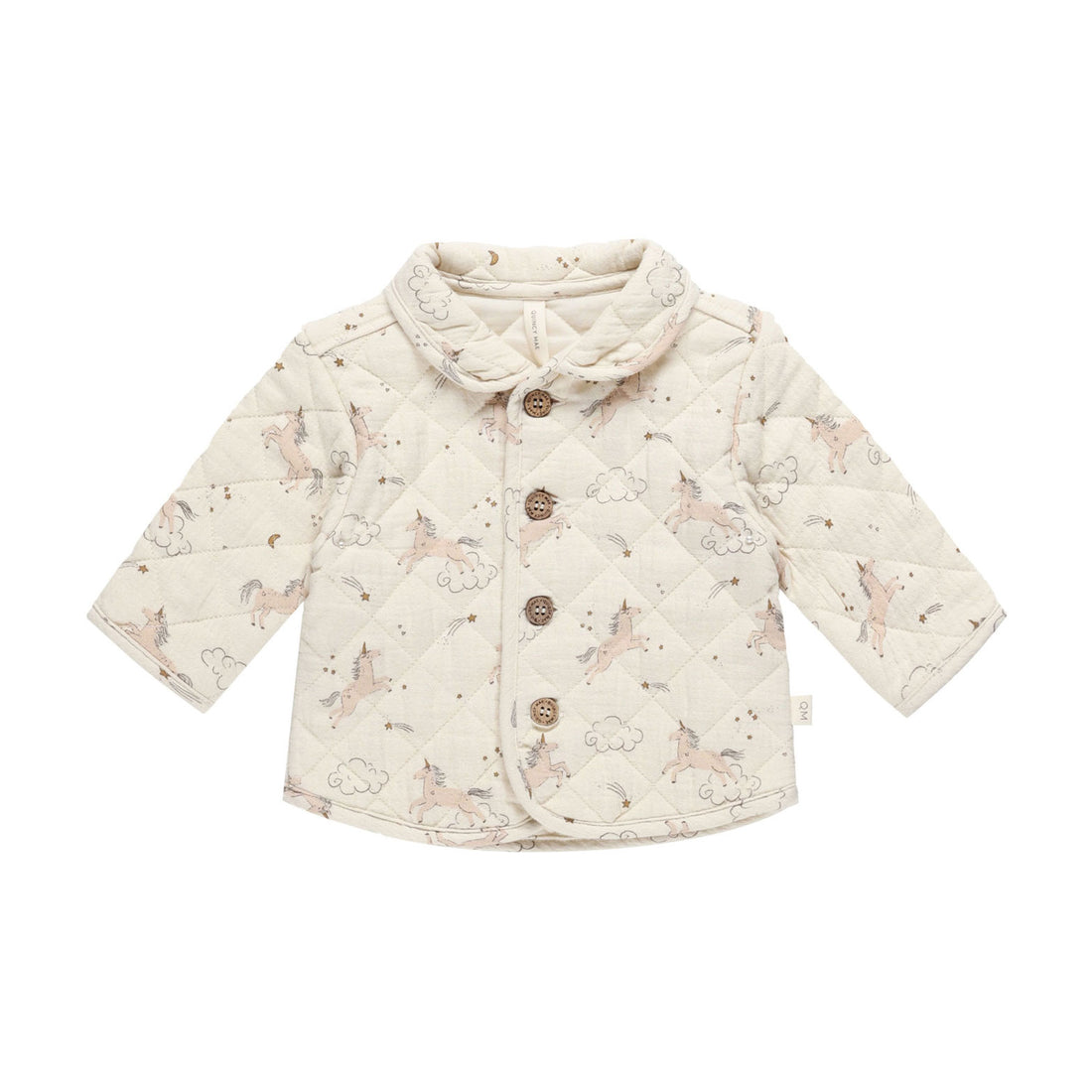 Quincy Mae Unicorns Quilted Jacket