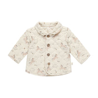 Quincy Mae Unicorns Quilted Jacket