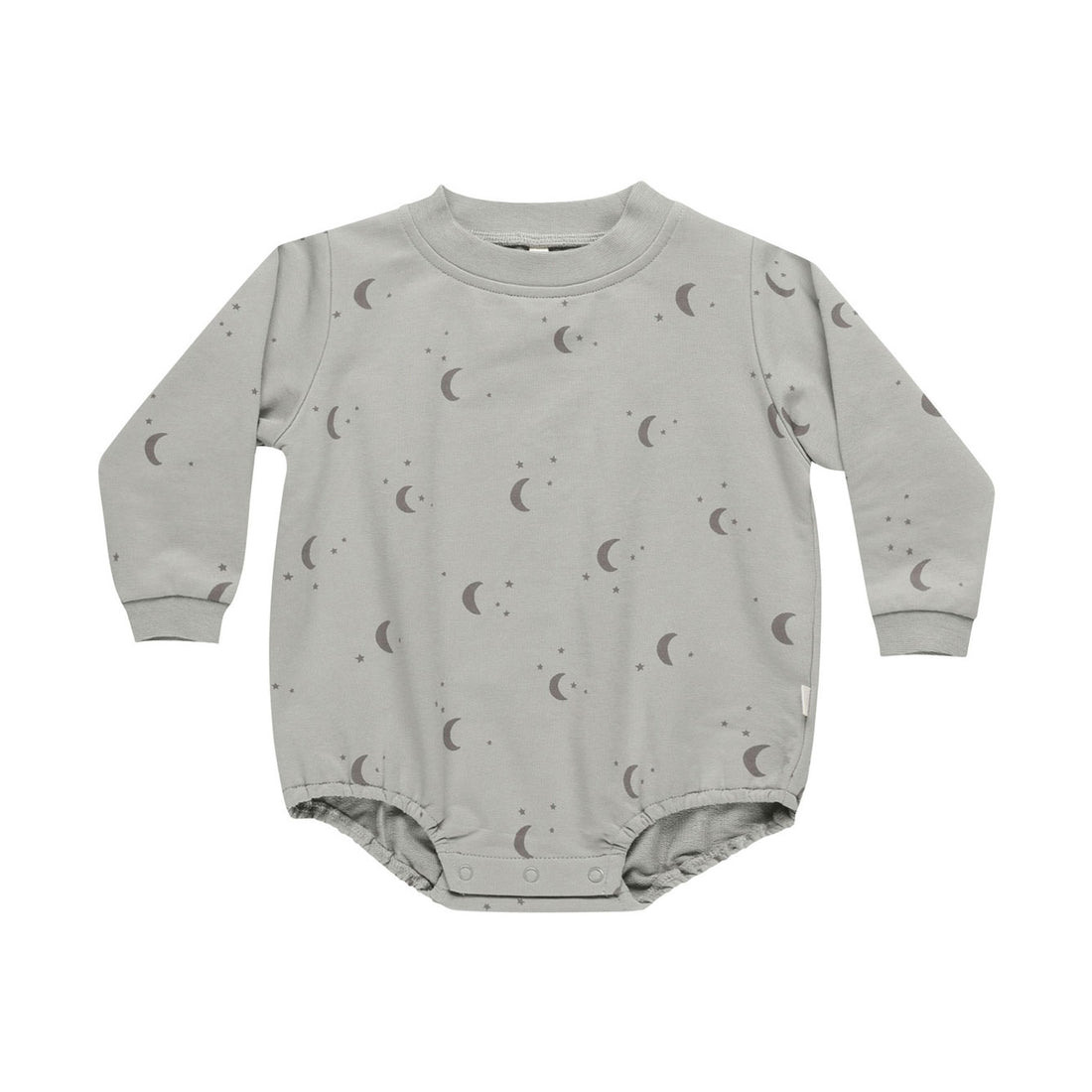 Quincy Mae Moons Crewneck Bubble Romper