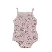 Quincy Mae Daisy Terry Cinch Romper