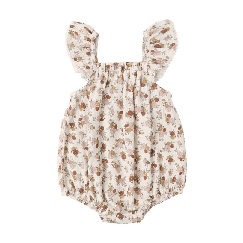 Quincy Mae Bloom Bonnie Romper