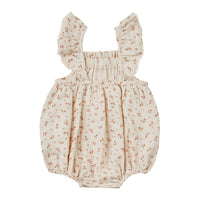 Quincy Mae Clay Ditsy Bonnie Romper