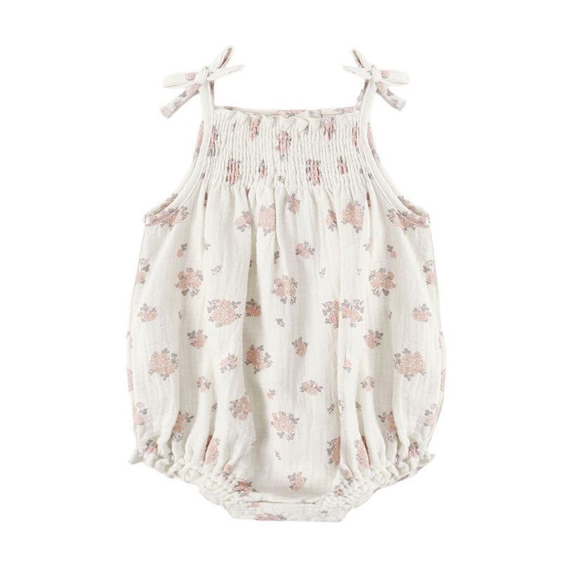 Quincy Mae Garden Rose Betty Romper
