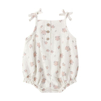 Quincy Mae Garden Rose Betty Romper