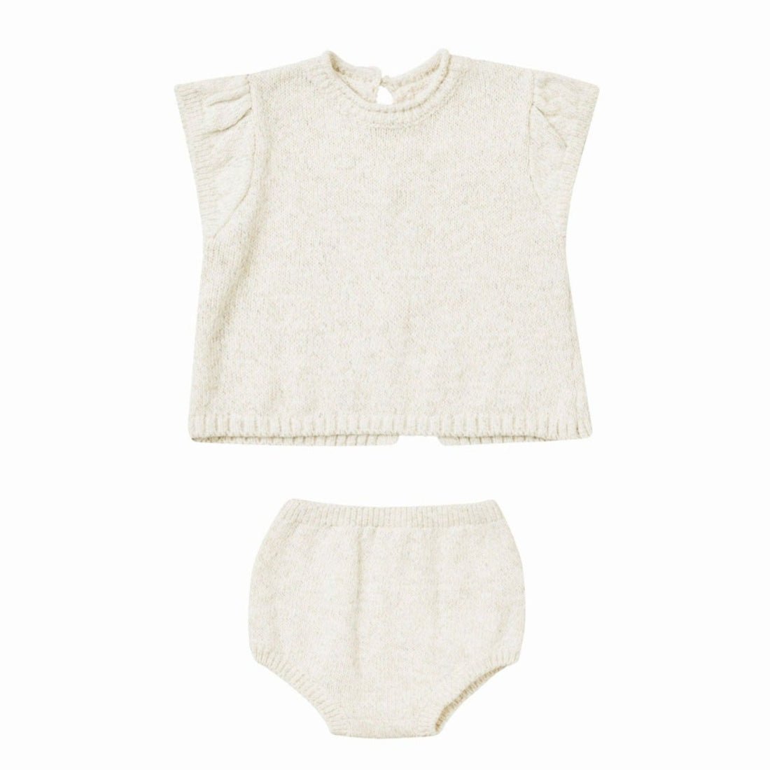 Quincy Mae Ivory Penny Knit Set