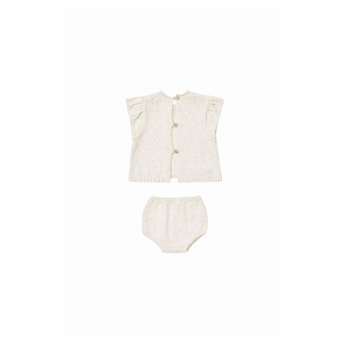 Quincy Mae Ivory Penny Knit Set