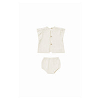 Quincy Mae Ivory Penny Knit Set