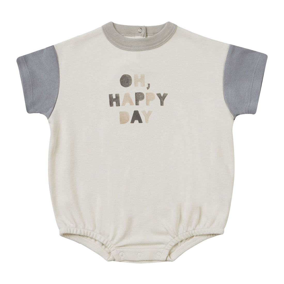 Quincy Mae Oh, Happy Day Relaxed Bubble Romper