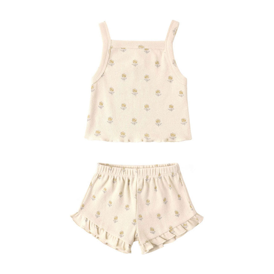 Quincy Mae Buttercup Evie Tank + Shortie Set