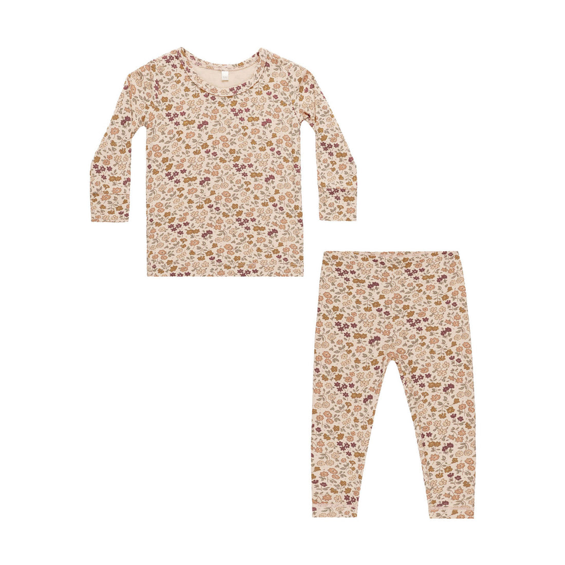 Quincy Mae Posy Bamboo Pajama Set