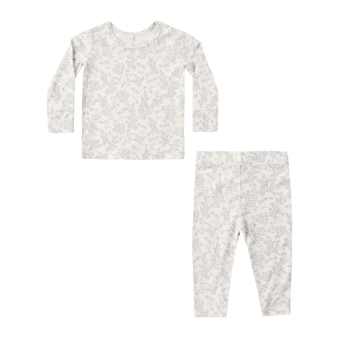 Quincy Mae Cloud Floral Bamboo Pajama Set