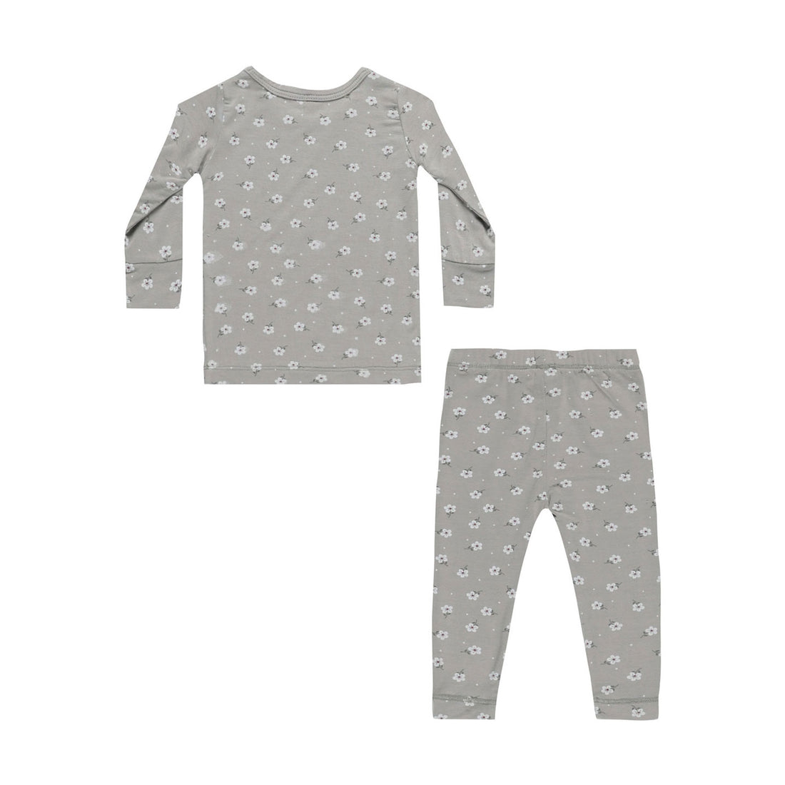 Quincy Mae Blue Ditsy Bamboo Pajama Set