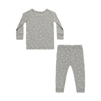 Quincy Mae Blue Ditsy Bamboo Pajama Set