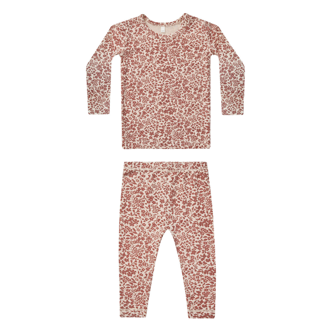 Quincy Mae Flower Field Bamboo Long Sleeve Pajama Set