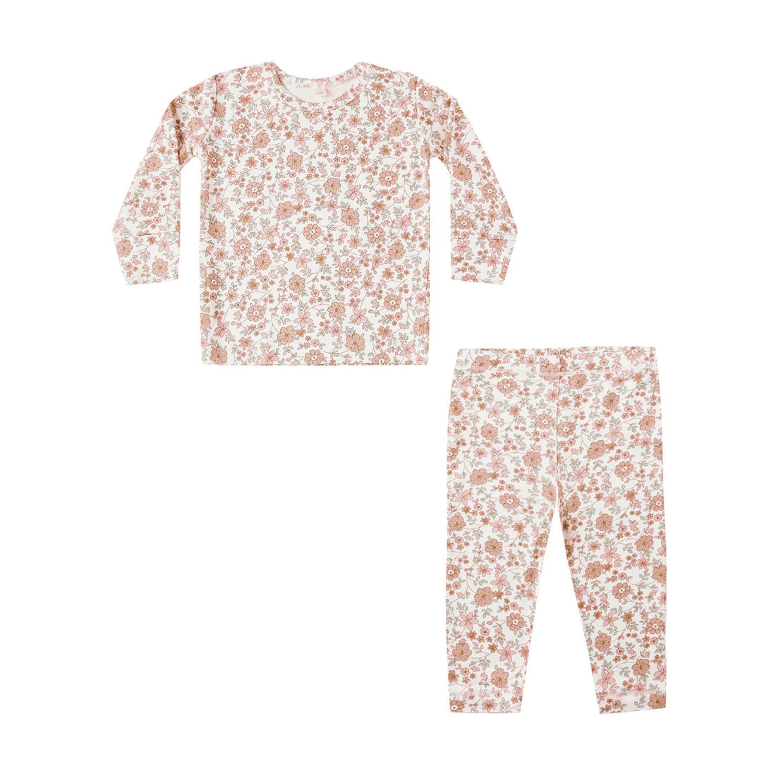 Quincy Mae Bloom Bamboo Pajama Set