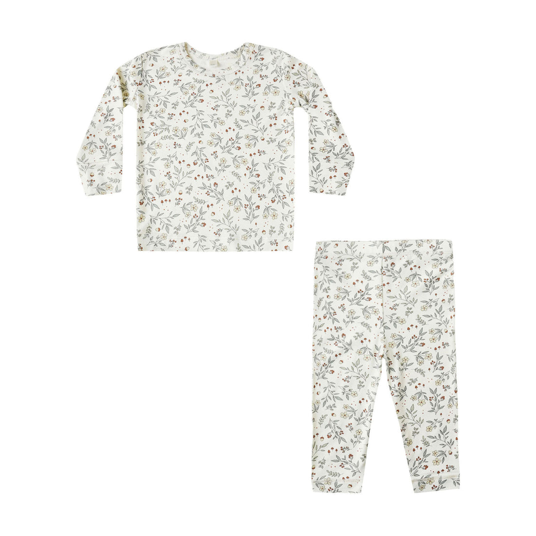 Quincy Mae Woodland Bamboo Pajama Set