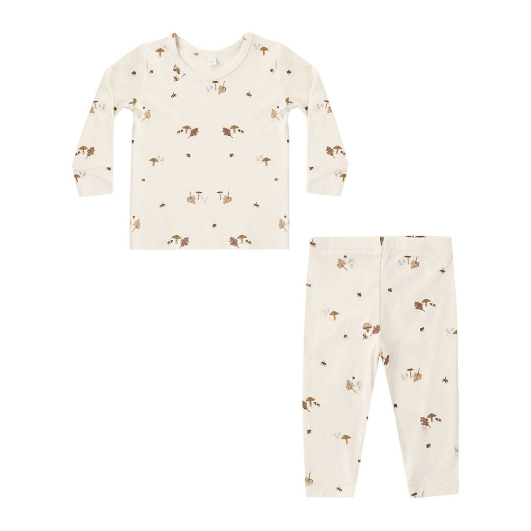 Quincy Mae Woodland Bamboo Pajama Set