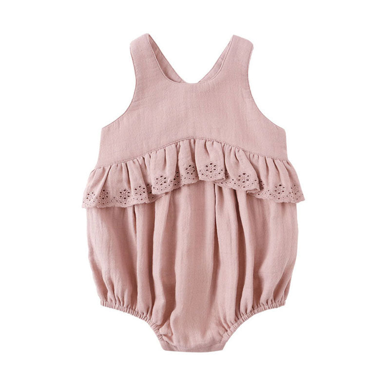 Quincy Mae Mauve Penny Romper