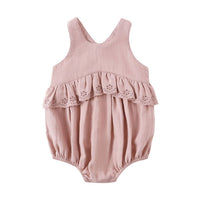 Quincy Mae Mauve Penny Romper