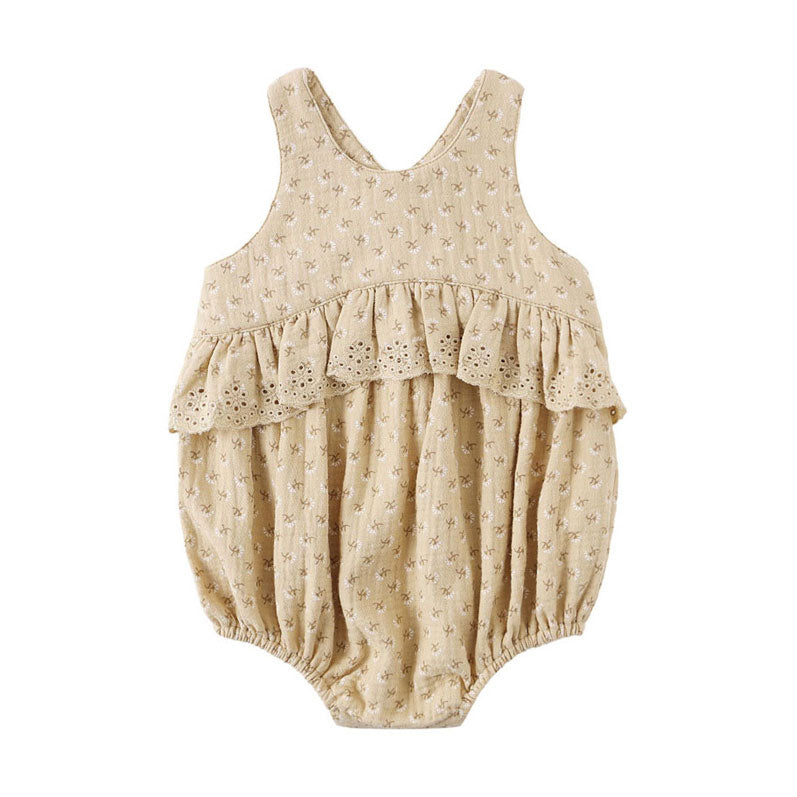 Quincy Mae French Flora Penny Romper