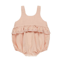 Quincy Mae Melon Penny Romper