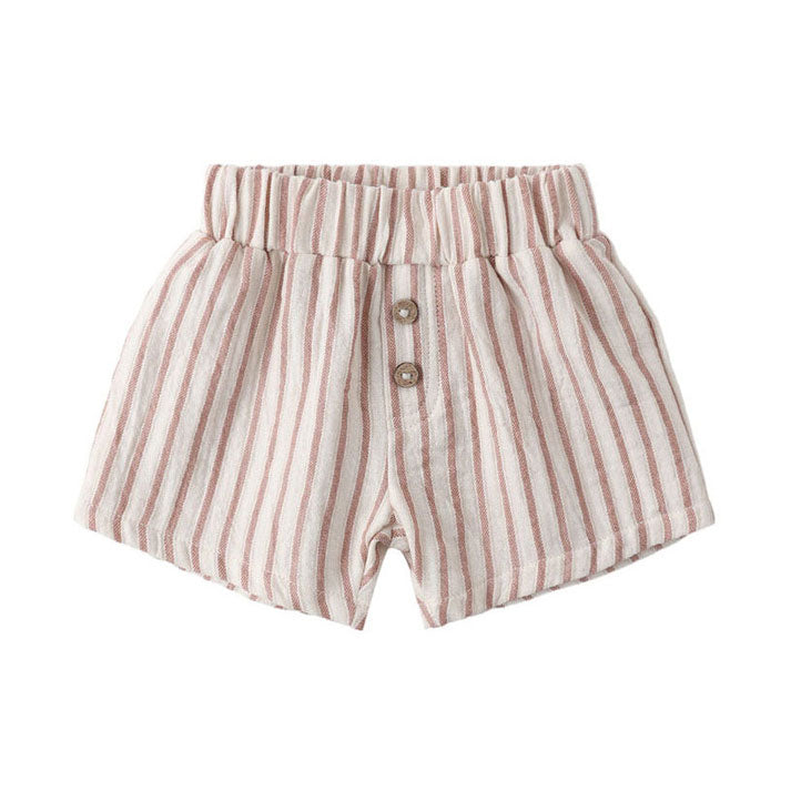 Quincy Mae Vintage Stripe Woven Short