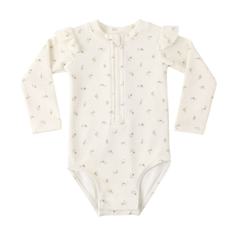 Quincy Mae Petit Fleur Byron Rashguard One-Piece