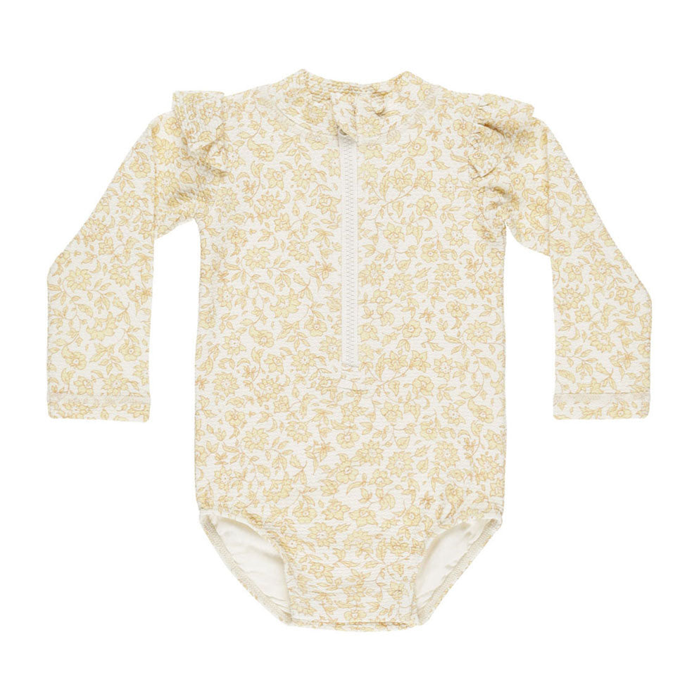 Quincy Mae Dahlia Byron Rashguard One-Piece