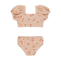 Quincy Mae Cherries Zippy Two-Piece
