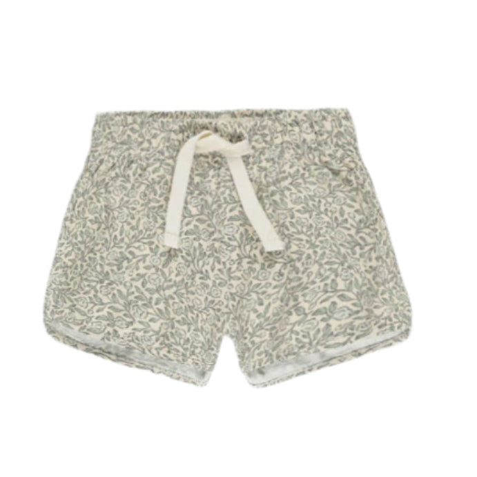 Quincy Mae Green Garden Boys Swim Short