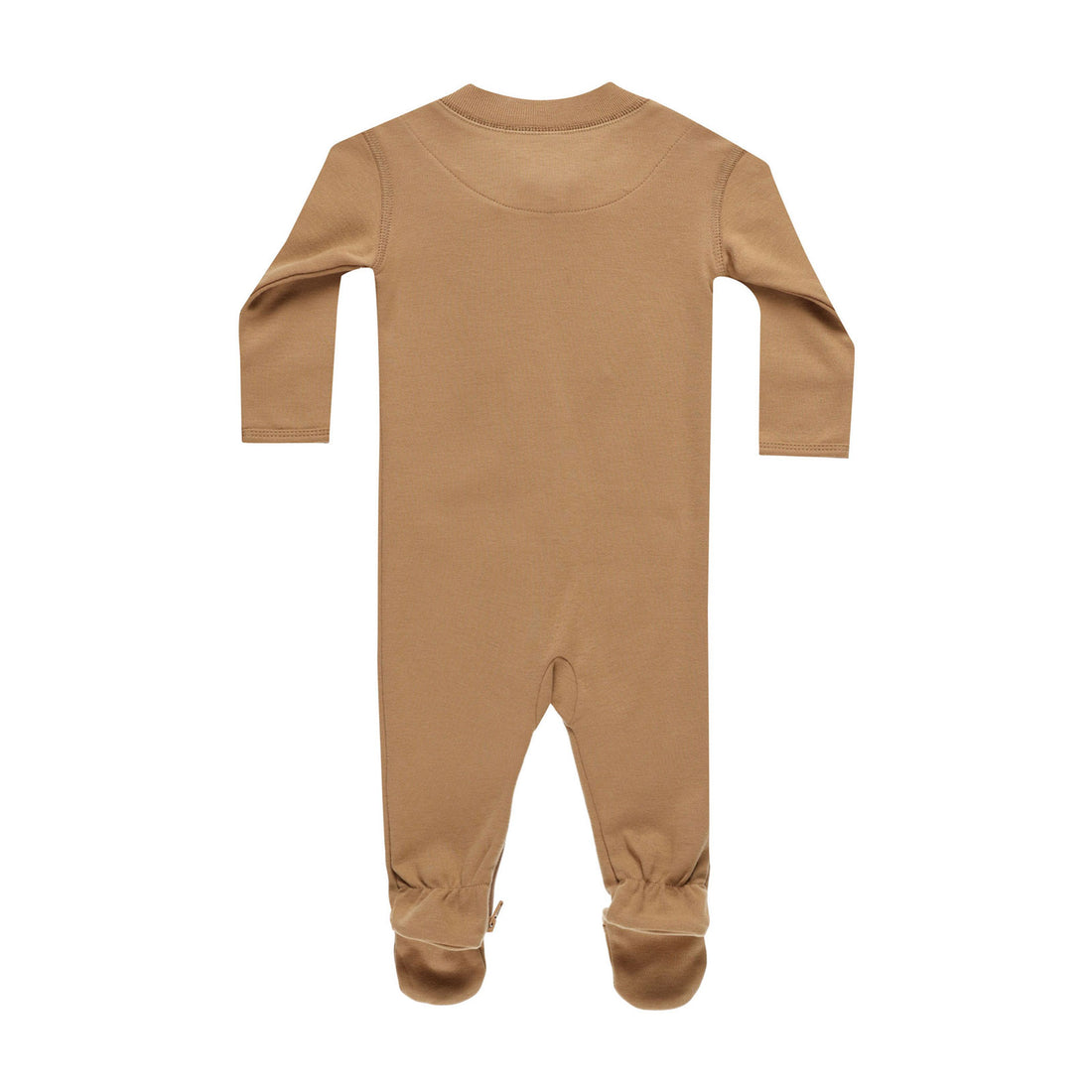 Quincy Mae Golden Zip Long Sleeve Sleeper Footie