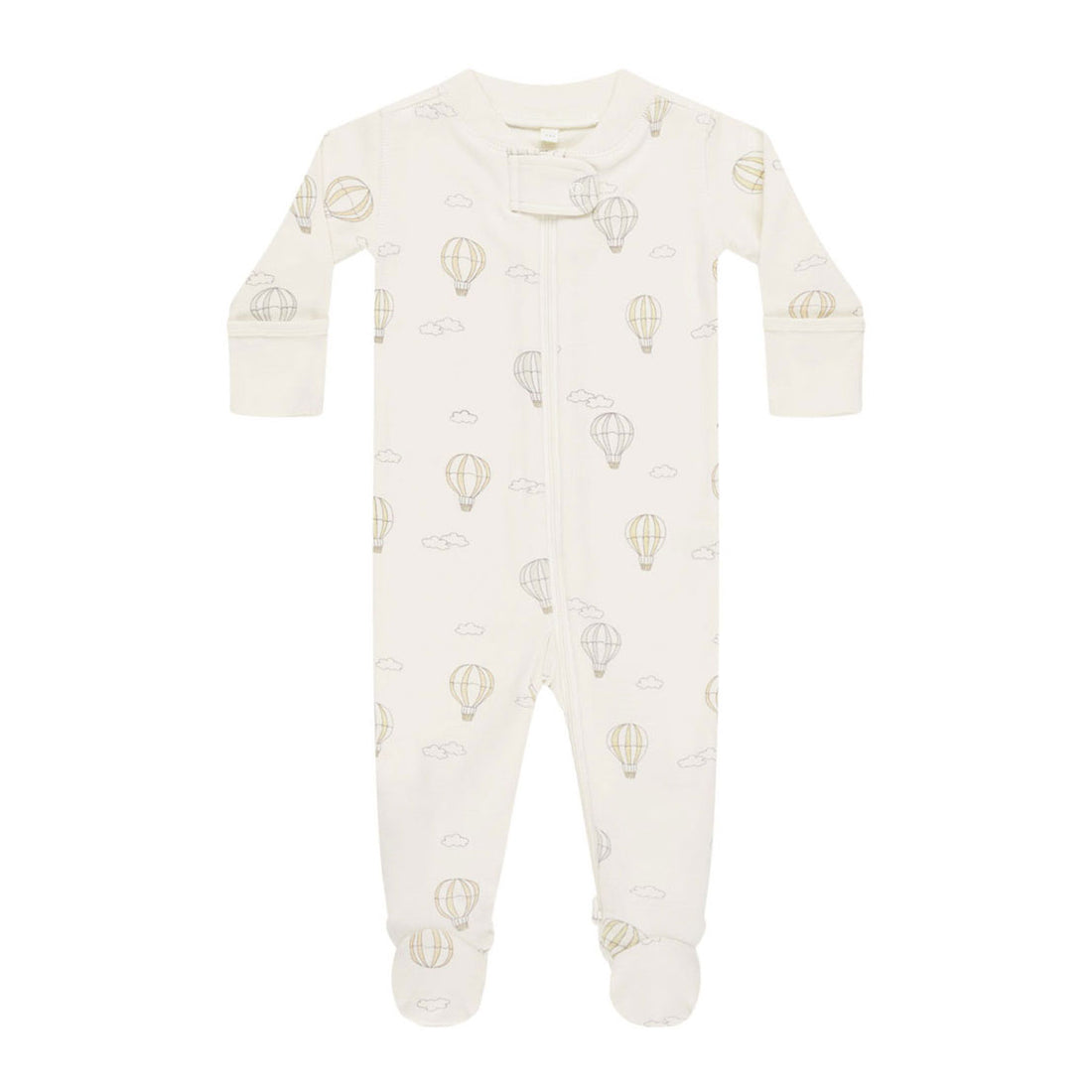Quincy Mae Hot Air Balloons Zip Sleeper Footie