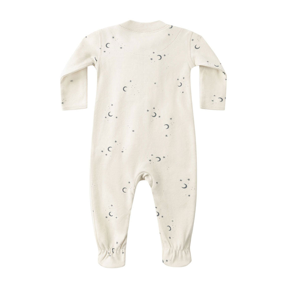 Quincy Mae Natural Moons Zip Sleeper Footie
