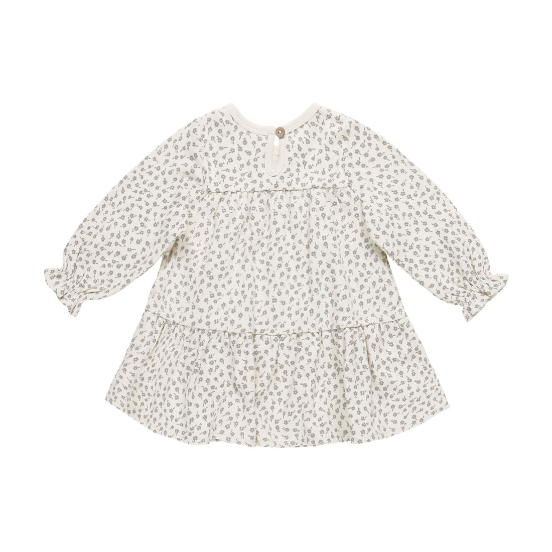 Quincy Mae Scatter Tiered Jersey Dress