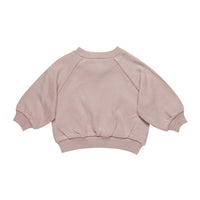 Quincy Mae Mauve Pocket Sweatshirt