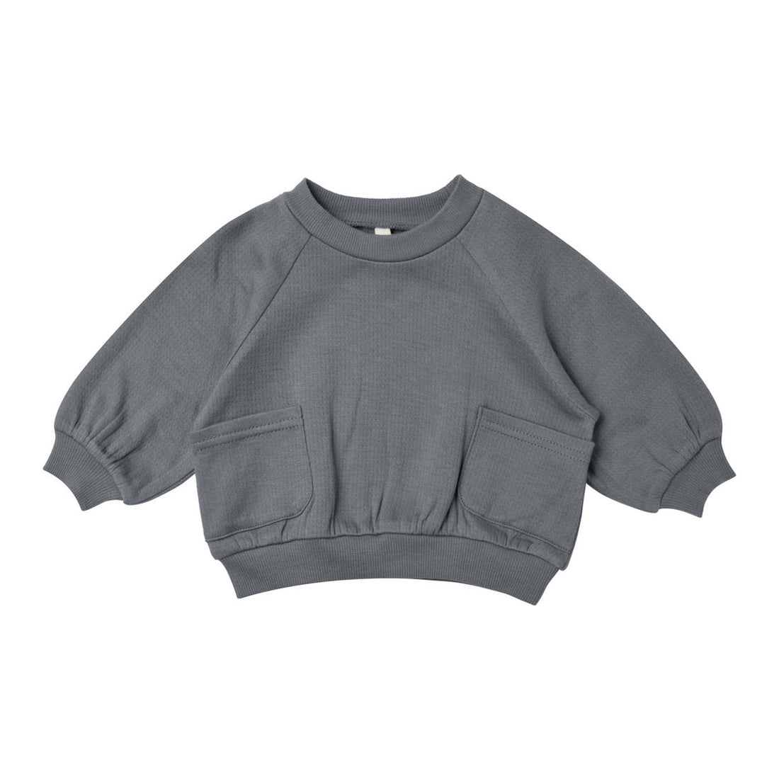 Quincy Mae Navy Pocket Sweatshirt