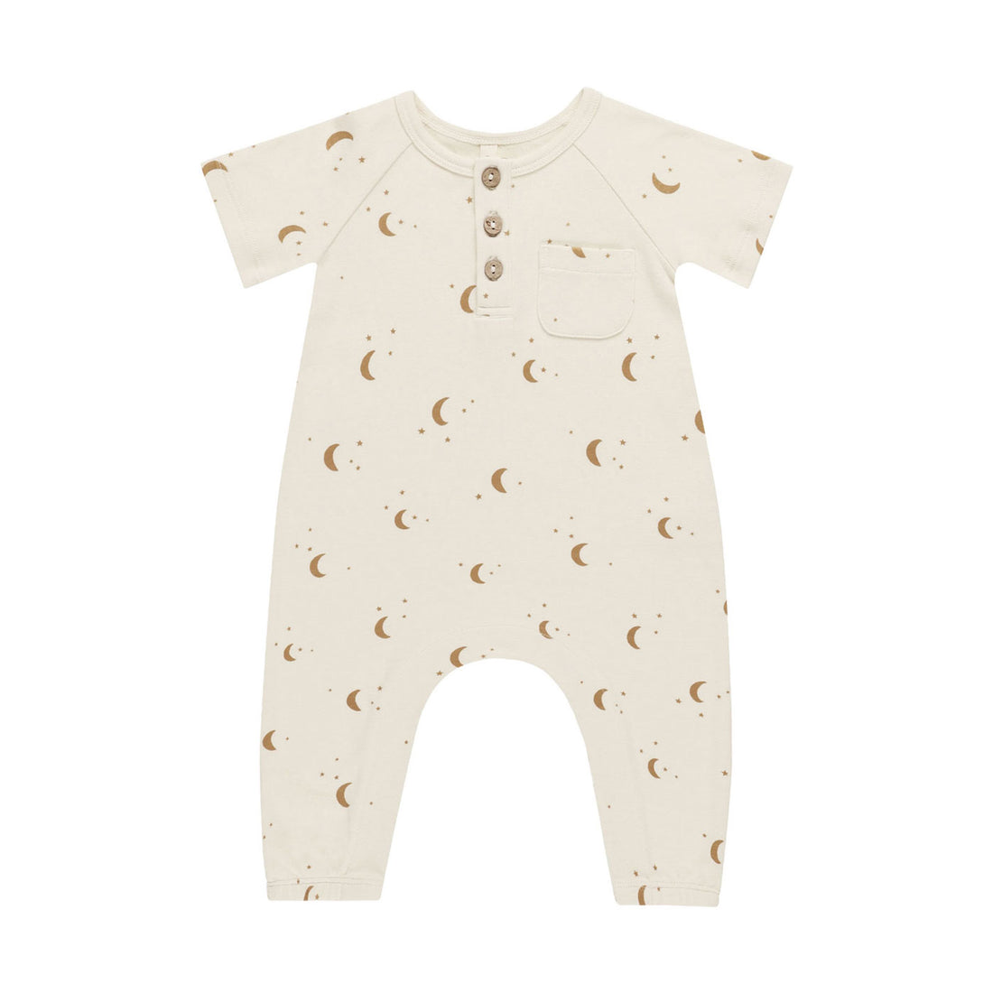 Quincy Mae Moons Short Sleeve Jumpsuit